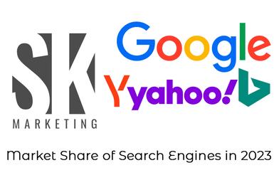 Рынок поисковых систем 2023: доминирование Google и изменения позиций Yahoo, Bing, Яндекс