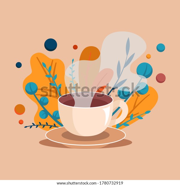 Coffee always good idea bright concept